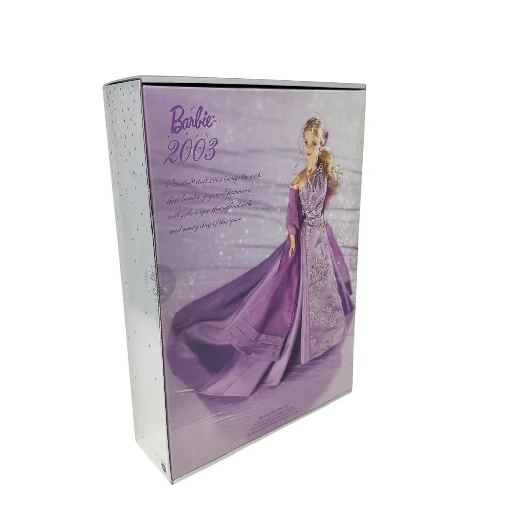 Vtg 2003 Blonde Barbie Collector B0144 NRFB Lavender Gown‎ Limited Edition Doll